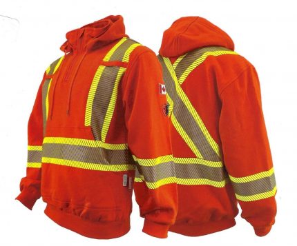 FR/AR Hi Vis Full Zip Hoodie   XS -7XL