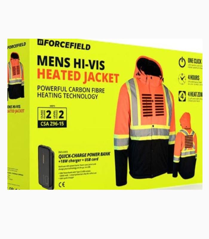 Men Hi Vis Heated Jacket